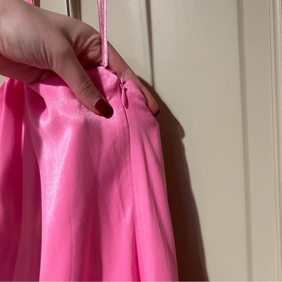 NWT Something Navy Silky Essential Slip Dress - Picture 9 of 15